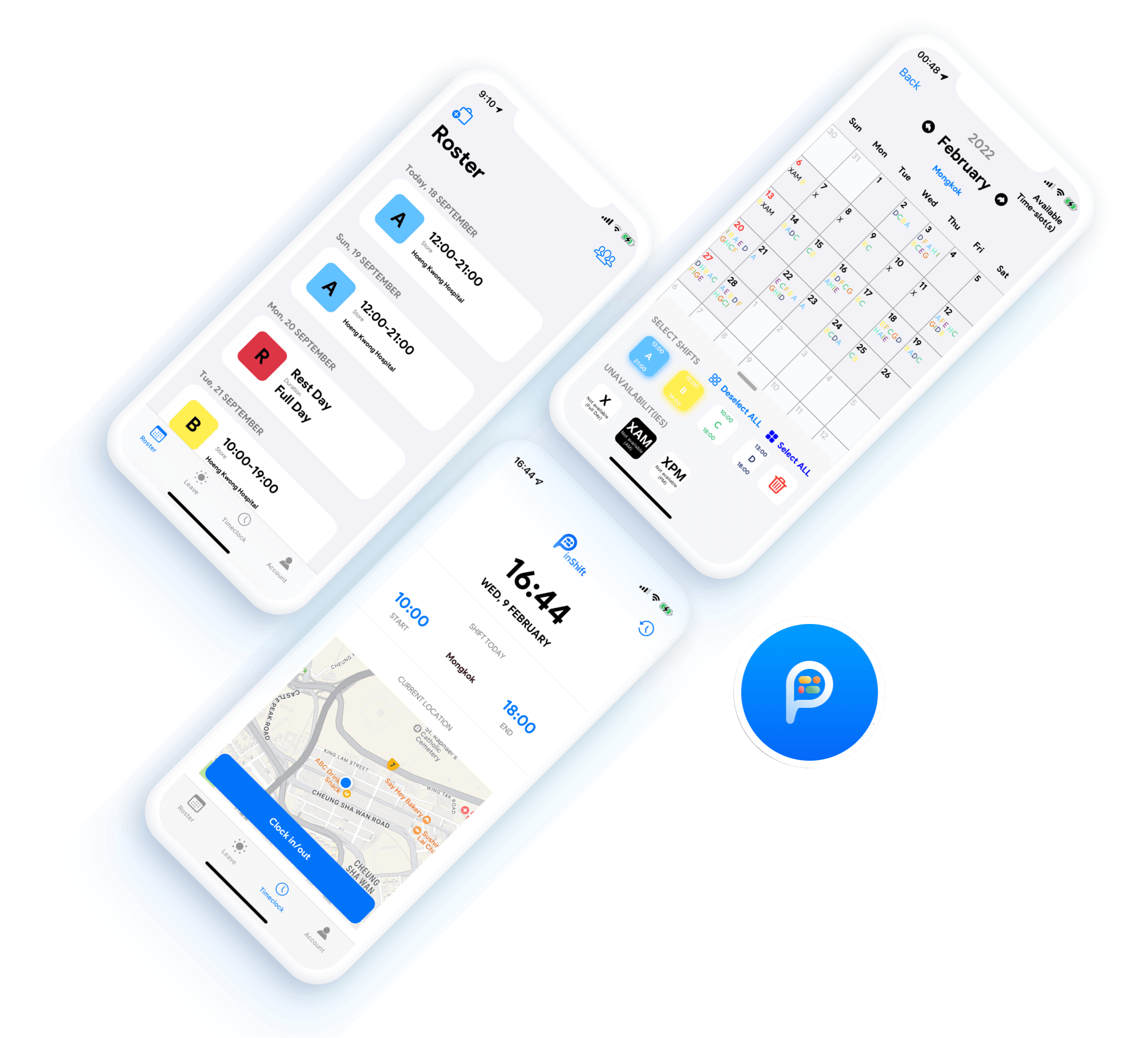 Wireless remote attendance monitoring, inform your staff the latest work schedule - all in one app